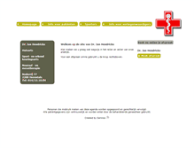 Tablet Screenshot of dokterhendrickx.be